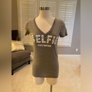 PINK VNeck #Elfie Tshirt (NWT) Size XS